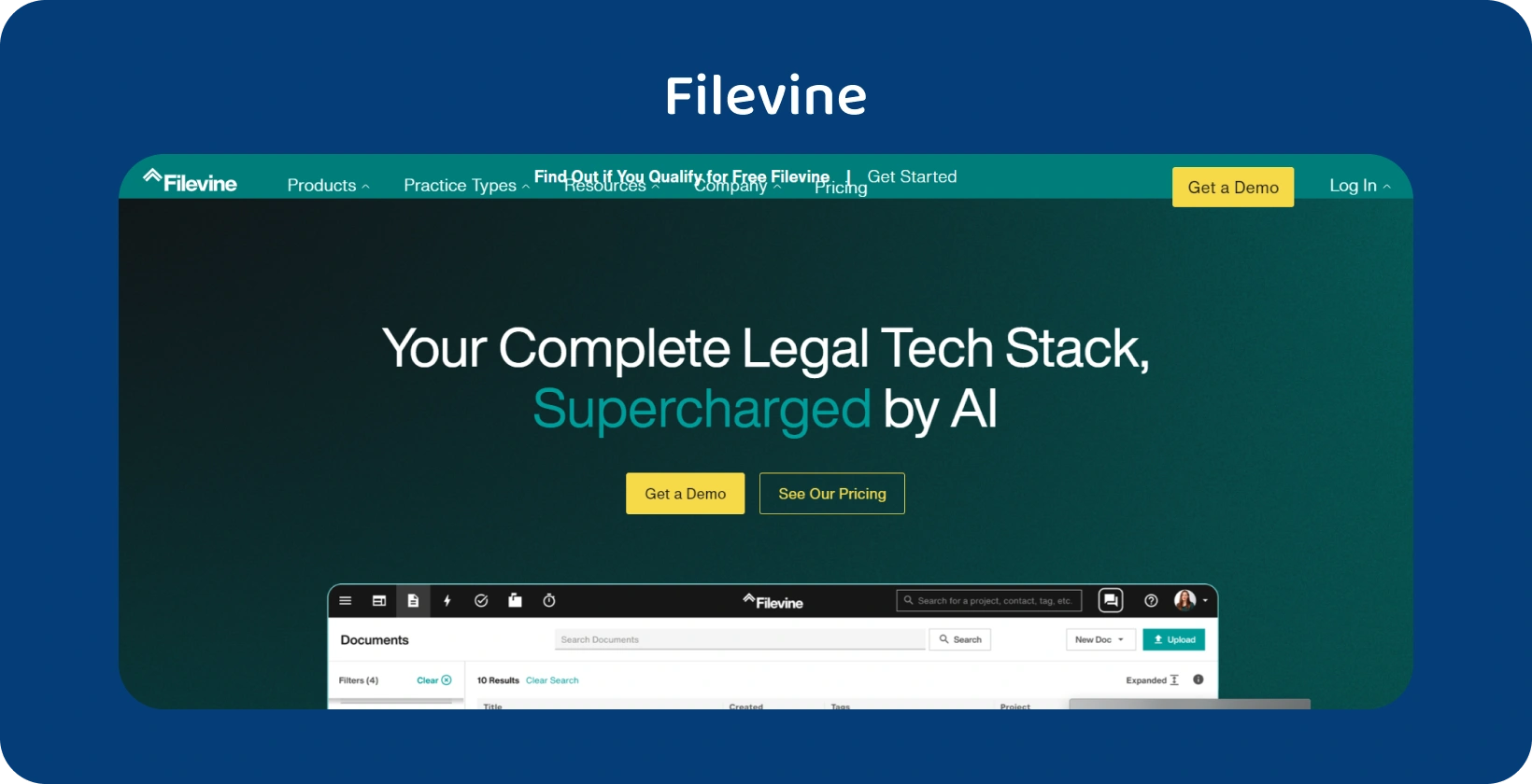 Discover Filevine's AI-driven legal tech for superior records management, boosting efficiency and organization.