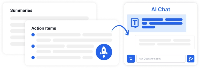 Ferramenta de documentação rápida e simples para consultores que precisam de acesso rápido às informações da reunião.