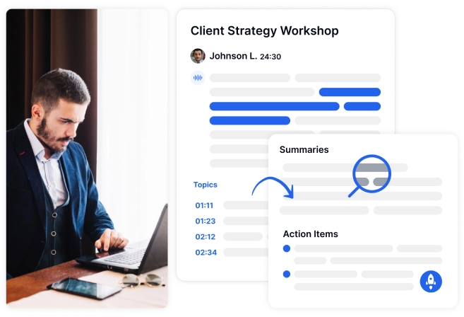 Ferramenta de transcrição otimizada para consultores, simplificando tarefas de áudio para texto para fluxos de trabalho simplificados.