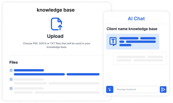 Acompanhe o progresso do cliente em todas as sessões de terapia com transcrições detalhadas.